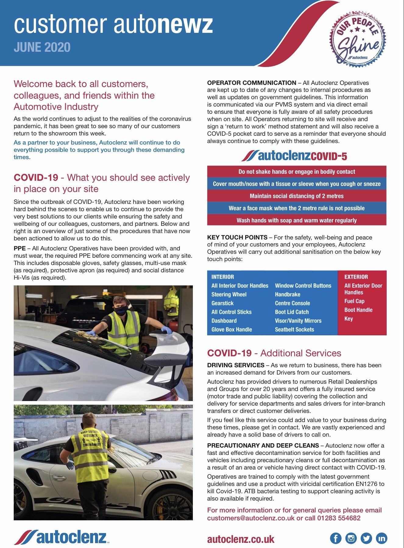 Image:Update - Newsletter - Customer AutoNewz June 2020